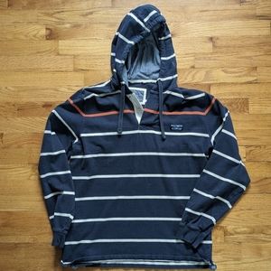 L.L. Bean Hooded Rugby Shirt